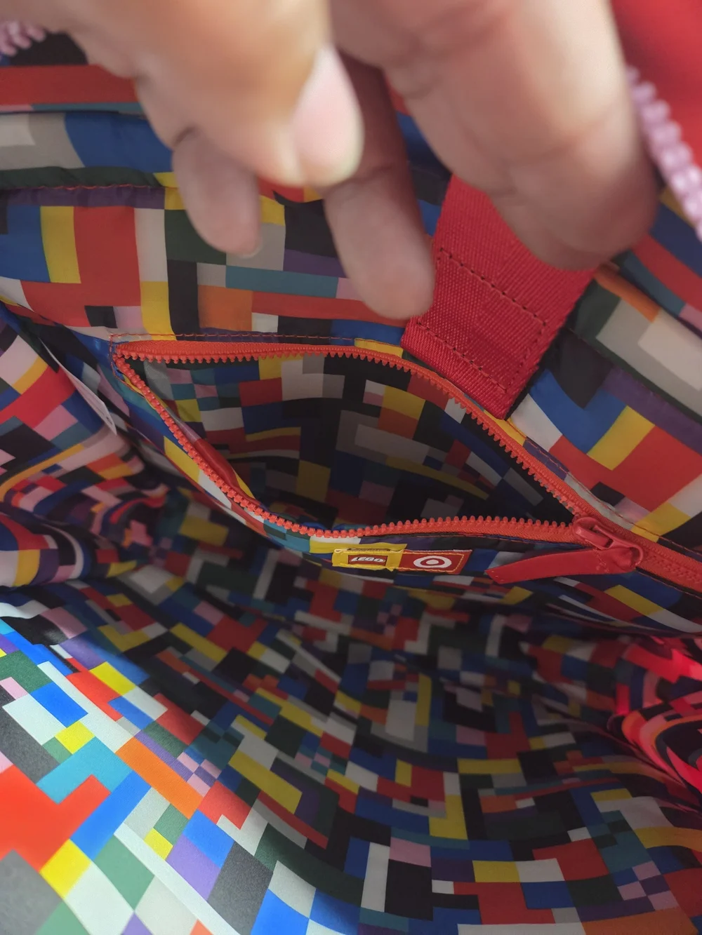 LEGO x Target Red Weekender Bag In Red Limited Release